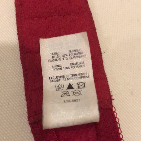 Red Polka Dot Bra - 36B made by Triumph. - Picture 6 of 6